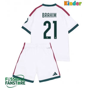 Real Madrid Brahim Diaz #21 Replik Heimtrikot Kinder 2026-27 Kurzarm (+ Kurze Hosen)